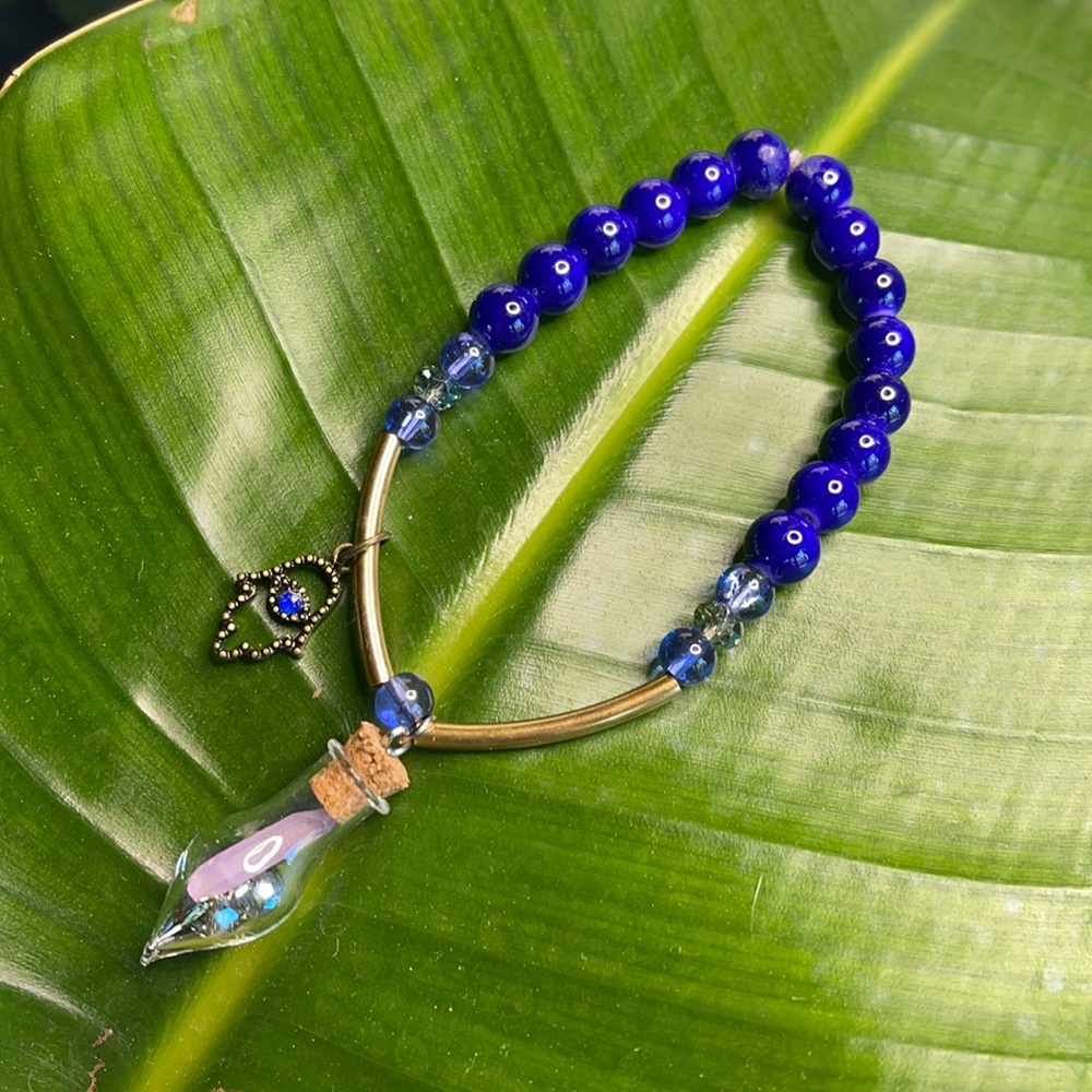 Yoga mala oil diffuser bracelet